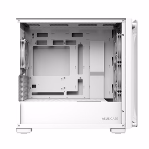 ASUS A23 PLUS ARGB kompiuterio korpusas, baltas