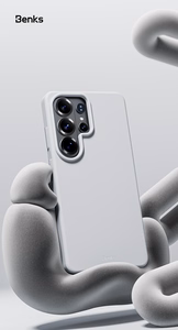 Benks Magnetic Vita Pro Silikoninis Dėklas (A048) for Samsung Galaxy S26 juodas