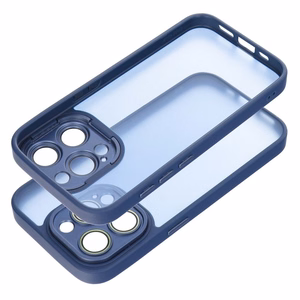 VARIETE dėklas telefonui IPHONE 15 tamsiai mėlyna