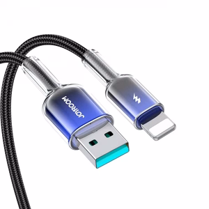 USB laidas Joyroom S-A42 juodas Lightning 120cm