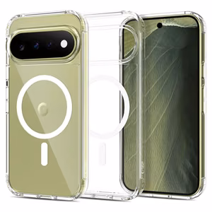 Tech-Protect FlexAir Hybrid MagSafe dėklas Google Pixel 9 Pro XL / 10 Pro XL / 11 Pro XL – skaidrus