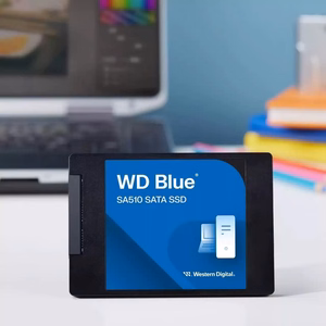 WD Blue SA510 SATA SSD 7 mm/2,5 colių korpuse 500 GB (WDS500G5B0A-00LMP0)