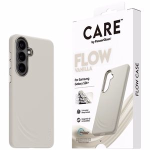 CARE by PanzerGlass Flow Vanilla Qi dėklas Samsung Galaxy S26+ - smėlio
