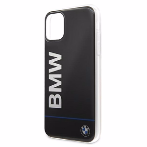 BMW Signature spausdintas logotipas iPhone dėklas iPhone 11 Pro - juodas