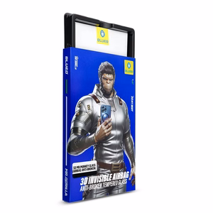 LCD apsauginis stikliukas 5D Mr. Monkey Glass (Airbag Anti-Broken) Apple iPhone 14 Pro Max juodas