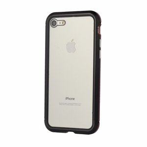 Luphie dviejų spalvų magnetinis SWORD dėklas Samsung Galaxy S8 Plus juodas-raudonas