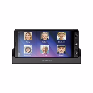 Smartphone - MAXCOM MS601 BLACK + Transparent Back case