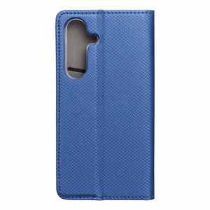 SMART CASE knygos dėklas SAMSUNG S25 tamsiai mėlynas