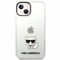 Dėklas telefonui Karl Lagerfeld KLHCP14MCTTR iPhone 14 Plus 6.7\" skaidrus / skaidrus Choupette Body