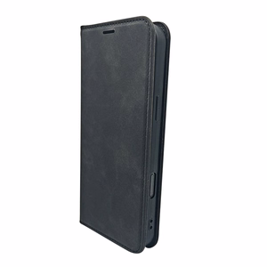 Smart Suede dėklas telefonui Samsung Galaxy A15 4G / A15 5G juodas