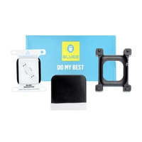 5D Mr. Monkey Apsauginis stiklas - Apple Watch SE / SE 2 / SE 3 44MM juodas (Strong HD)