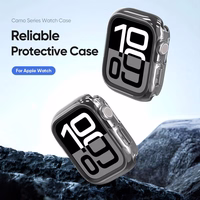 DUX DUCIS dėklas CAMO Apple Watch 10 serijos 42 mm, juodas