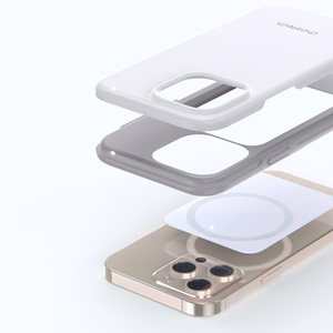 Choetech MFM Anti-drop dėklas pagamintas MagSafe iPhone 13 Pro balta (PC0113-MFM-WH)