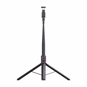 FORCELL F-GRIP F170XL automatinė asmenukių lazda su nuotolinio valdymo trikoju juoda