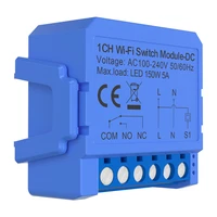 Intelligent 1-channel WiFi switch module with voltage-free DC contact Avatto WSM16-DC-1