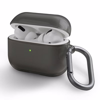 Uniq Glase dėklas AirPods Pro - dūminė