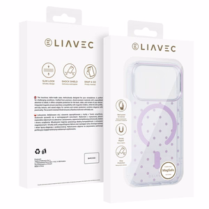Liavec Bubble dėklas, skirtas „iPhone 18 Pro Max“ / „iPhone 17 Pro Max“, rožinis