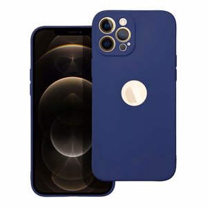 Dėklas telefonui IPHONE 12 Pro Max tamsiai mėlynas