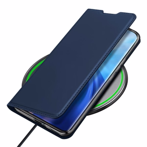 DUX DUCIS Skin Pro knygos tipo dėklas telefonui Xiaomi Mi 11 mėlynas