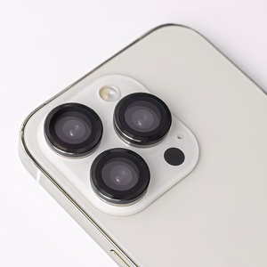 Rinkinys objektyvo stiklų Samsung Galaxy S25 Plus juodas rėmelis (3 vnt.)