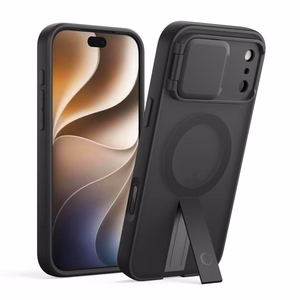 Tech-Protect Kevlar Aura MagSafe dėklas, skirtas iPhone 18 Pro Max / 17 Pro Max, matinis juodas