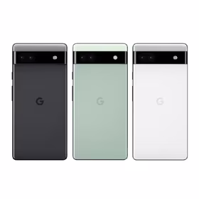 Galinis dangtelis skirtas Google Pixel 6A / Chalk / (su kameros stikliuku) / OEM