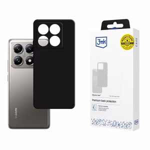 3mk Silikoninis dėklas telefonui Xiaomi 14T Pro - juodas