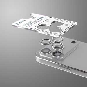 Etteri apsauginis stiklas kamerai iPhone 17 Pro / 17 Pro Max pilkas