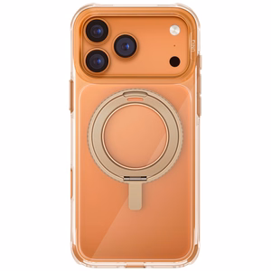 Uniq Swivix pasukamas 360° stovo dėklas telefonui iPhone 17 Pro Max - auksinis