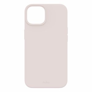Puro Icon Cover dėklas, skirtas iPhone 14 Plus / 15 Plus, smėlio rausvas