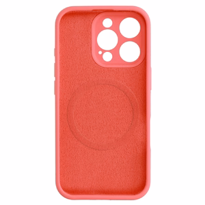 MagColor Pure dėklas telefonui Iphone 15 Pro raudonas