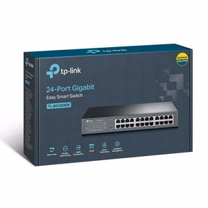 TP-Link 24-Port Gigabit Easy Smart Switch – 24 prievadų Gigabit Easy Smart tinklo komutatorius