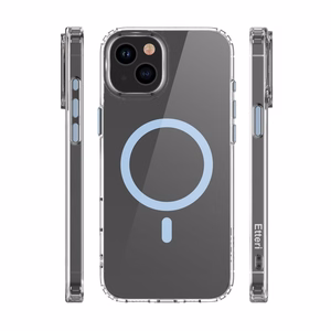 Etteri Color Mag dėklas telefonui iPhone 15 6,1" šviesiai mėlynas