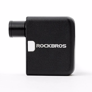 Rockbros 42320008001 mini elektrinis dviračio siurblys Schrader / Presta ventiliams 100PSI - juodas