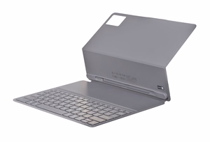 Lenovo Idea Tab Plus dėklas su klaviatūra, Luna Grey, JAV anglų kalbos klaviatūros išdėstymas (US-EN1)