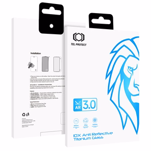 Grūdintas stiklas Tel Protect 10X AR 3.0 AntiReflective Titanium skirtas Iphone 16 Pro/17