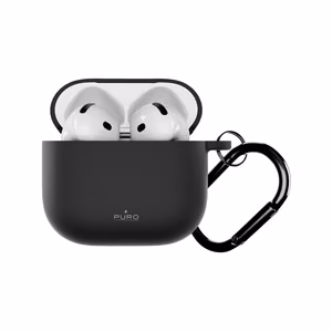 "Puro Icon" dėklas "AirPods 4" - juodas