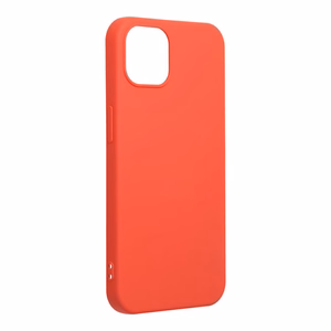 Silikoninis dėklas telefonui iPhone 13 persikinis