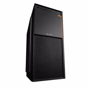 LOGIC CASE J23 USB 3.0 X 2 juodas kompiuterio korpusas