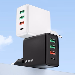Įkroviklis Dudao A5H juodas 20W (1xPD / 3xQC3.0)