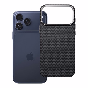 Su MagSafe suderinamas K-Look dėklas iPhone 17 Pro Max / 18 Pro Max (žemas kameros kraštas), juodas, v2