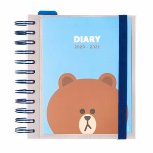 Line Friends 2020/2021 metų kalendorius