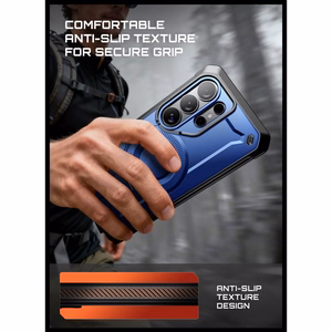 Supcase Unicorn Beetle Pro Mag MagSafe 2-set Case for Samsung Galaxy S26 Ultra - Black and Navy Blue