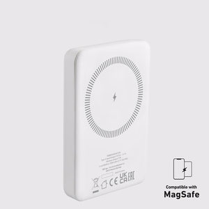 Išorinė baterija SBS TEBB5000MAG1CW 5000 mAh USB-C, suderinama su MagSafe - balta