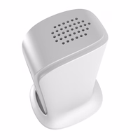 Dudao 5x USB įkroviklis su įmontuotu ES maitinimo kabeliu baltas (A5EU)