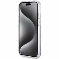 Guess IML GCube Magnetinis dėklas telefonui iPhone 15 / 14 / 13 - juoda