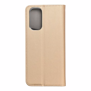 SMART CASE knygos tipo dėklas telefonui XIAOMI Redmi Note 11 / 11S auksinis