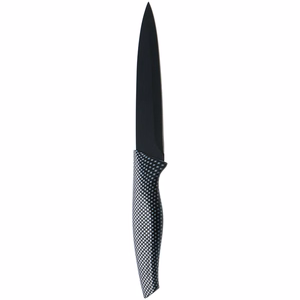 Alpina INOX nerūdijančiojo plieno peilių rinkinys, 6 vnt., juodas