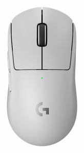 MOUSE USB WRL PRO X SUPERLIGHT/WHITE 910-006639 LOGITECH