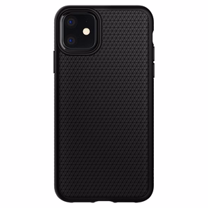 Spigen Liquid Air dėklas iPhone 11 - matinis juodas